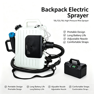 Pulverizador <span class=keywords><strong>ULV</strong></span> de mochila con motor para desinfección por nebulización en frío de 10L/12L/16L para la industria porcina y campos/céspedes - Product Image 5