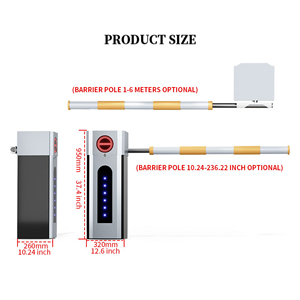 पार्किंग के लिए एक्जी कार पार्क बैरियर गेट बूम बाधा - Product Image 4