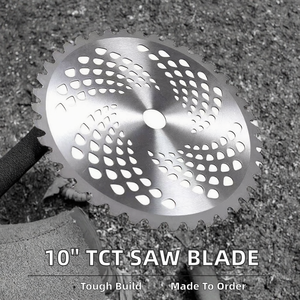 10inch 255mm 40t Brush TCT Circular <b>Saw</b> Blade for Grass Manual Powered Compatible Backpack/Side Hanging Lawn Mowers 10inch 255mm - Product Image 3