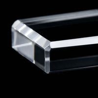 Disque de quartz transparent de haute pureté 99,99 % avec trous précis, plaque de silice fondue résistante à la chaleur pour le soudage semi-conducteur
