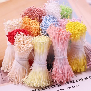 เส้นใยโพลีเอสเตอร์สีสันสดใสแบบด้าน ขนาด 1.5 มม. สำหรับทำดอกไม้ประดิษฐ์ แกนดอกกุหลาบ จัดดอกไม้ และงานฝีมือ - Product Image 3