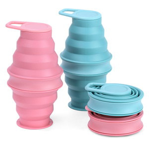 Botella de Agua Plegable de Silicona para Gimnasio, Botella de Agua Plegable de Silicona - Product Image 1
