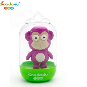 Soododo Tùy Chỉnh Mới Lạ Thân Thiện Với Môi Đầy Màu Sắc 3D Phim Hoạt Hình Jumbo Động Vật Khủng Long Kỳ Lân Khỉ Giá Rẻ Dễ Thương Bút Chì Cao Su Tẩy - Product Image 5