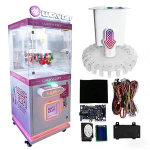Machines de jeu à pince d'arcade à pièces Machine à griffes personnalisée à pièces Mini <span class=keywords><strong>Boutique</strong></span> Kit de machines de jeu à prix à 24 pinces - Product Image 1