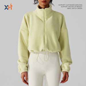 Chalecos Vintage con Capucha para Mujer, Personalizables, de Alta Calidad, 345 g/m², con Logotipo de Película Americana, Cierre de Cremallera, Corte Holgado, Estilo Cárdigan - Product Image 1