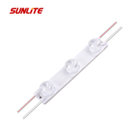 Module d'éclairage latéral SUNLITE LED haute puissance 3,6W SMD 3030 24V DC IP65 étanche 6000K lumière du jour pour boîte lumineuse