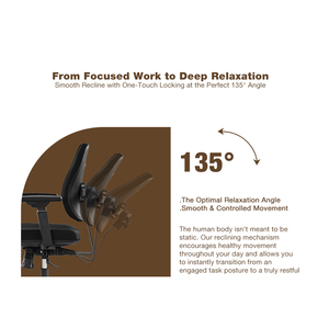 Silla Ejecutiva Ergonómica Moderna Ajustable de Tela, Asiento Cómodo para Oficina, Hogar, Hotel, Venta al Por Mayor - Product Image 5