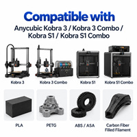 Nozel Baja Keras Kuningan Grosir Ra0.4 Bore HRC 60-65 Akurasi 0.01mm Ujung Ekstruder Suhu Tinggi untuk Anycubic Kobra
