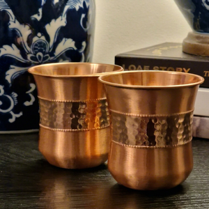 Vaso Julep de Cobre Hecho a Mano, Martillado, Lujoso, para Bebidas, Accesorios para Bar en Casa, Precio Económico, AUREVIA CRAFTS - Product Image 1