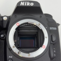 Appareil photo reflex numérique D7500 de haute qualité, professionnel et abordable, avec objectif anti-tremblement 18-55VR, capteur CMOS APS-C, EXPEED 5, 51 points, 1080P 24.1MP