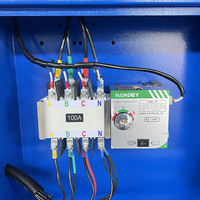 Générateur diesel silencieux de type ouvert ISU ZU 30 kVA 40 kVA 50 kVA avec garantie d'un an, démarrage automatique, démarrage à distance, 50 Hz, ATS