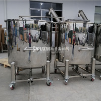 Réservoir de stockage d'eau liquide en acier inoxydable de grande capacité de 500 litres Vente