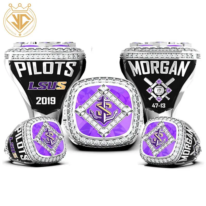 Custom Championship Ring Nb A Youth Football Softball Usssa Baseball Hoop Basketball Wbc Chicago Bulls Championship Rings