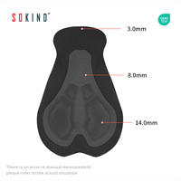 Coussin en gel respirant et écologique pour accessoires de cyclisme, avec logo personnalisé, pour adultes, en mousse absorbant l'humidité, pour l'extérieur