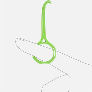 Eliminador de ortodoncia de alta calidad, tirantes invisibles extraíbles, herramienta de extracción transparente, gancho Extractor, 1 unidad/bolsa - Product Image 6