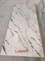 4*8 marbre feuille de pvc linyi usine/carrelage substitut intérieur/panneau de mousse pvc