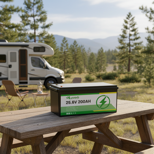 Yüksek Koruma Sağlayan Katı Hal 24V 25.6V 100Ah 200AH 300Ah LiFePO4 Güneş Enerjisi Batarya Paketi Ev ve Karavan Golf Arabası Kullanımı İçin - Product Image 2