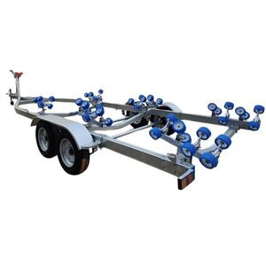 <span class=keywords><strong>Remorque</strong></span> de <span class=keywords><strong>bateau</strong></span> Andem Axle galvanisée à chaud, capacité de 2 tonnes pour <span class=keywords><strong>bateau</strong></span> de 24 pieds avec éclairage LED <span class=keywords><strong>étanche</strong></span> - Product Image 1