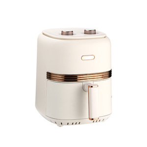 Air Fryer 1400W Mechanical Electric Round Off-white AM-001 Fast Baking Multifunctional Home Use - Product Image 3