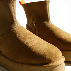 <span class=keywords><strong>Bottes</strong></span> <span class=keywords><strong>de</strong></span> <span class=keywords><strong>neige</strong></span> en gros, vente directe d'usine OEM/ODM, cuir <span class=keywords><strong>de</strong></span> vache, double face en peau <span class=keywords><strong>de</strong></span> mouton, chaussures d'hiver chaudes pour femmes, logo personnalisé - Product Image 5