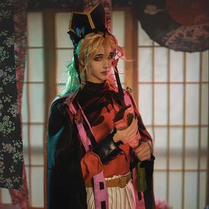 Perruques de cosplay en fibre synthétique résistante à la chaleur Ainizi Wholesale Demon Slayer Role of <span class=keywords><strong>Douma</strong></span> pour femmes - Product Image 2