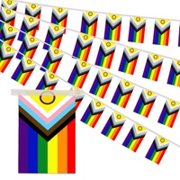 Drapeaux personnalisés en gros, imprimés, série LGBTQ, collection Pride, fabriqués sur commande, bannière de la lutte pour les droits des minorités, production rapide, directement de l'usine