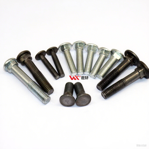 Perno de carroza de acero al carbono con óxido negro, rosca UNC, tamaño métrico M6 M8 M12, cabeza avellanada de alta resistencia y cuello cuadrado, venta al por mayor - Product Image 2