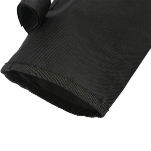 Bolsa de almacenamiento para bastones, organizador negro montado en la pared, bolsa portátil para bastones, para soporte de ayuda para la movilidad - Product Image 4