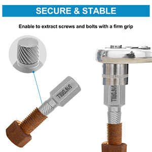 <span class=keywords><strong>Behappy</strong></span> Nouveauté : Ensemble de 25 outils à main pour démonter les boulons et écrous à percussion - Product Image 4
