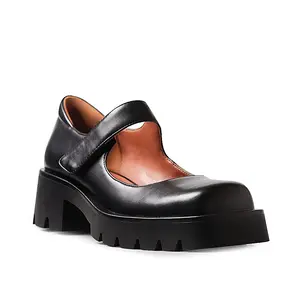 WETKISS סיטונאי Custom שמלת בובת נעלי פלטפורמה שחורה משאבות נשים של לוליטה נעלי מרי ג 'יין דירות עבור בנות