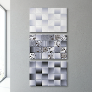 Carreaux muraux en céramique 3D pour décoration de villa, 20x30cm, brillants, émaillés, imprimés numériquement - Product Image 3