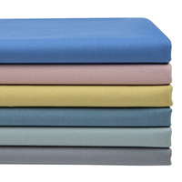 Jupes en polyester TR2/2 tissé sergé élastique 220g, lourdes, respirantes, absorbantes, infroissables et sans repassage