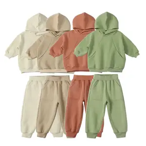 Kids Hoodie Clothing Manufacturers Custom Kids Sweatsuit Hoodie Set Children's Clothing Hoodies For Children