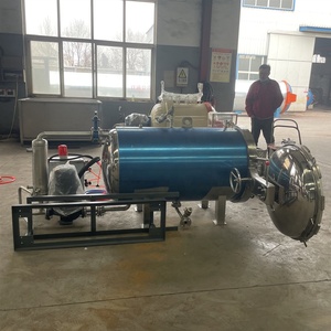 Nhỏ Công Nghiệp Nồi Hấp Tiệt Trùng Thực Phẩm Khử Trùng Retort Nồi Hấp Máy Cho Chai Thủy Tinh Và Nhựa Container - Product Image 5