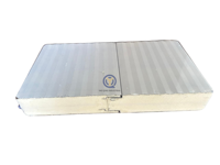 Panneaux sandwich en laine de roche et polyuréthane pour chambre froide, centre logistique, longueur personnalisable et épaisseur d'isolation de 50 à 200 mm