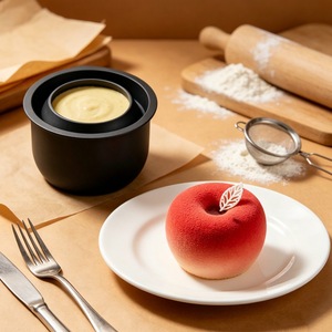 Fruit Cake Mold 4 Inch Donut Shape Silicone Baking Utensil For Commercial Use Dishwasher Safe - Product Image 3