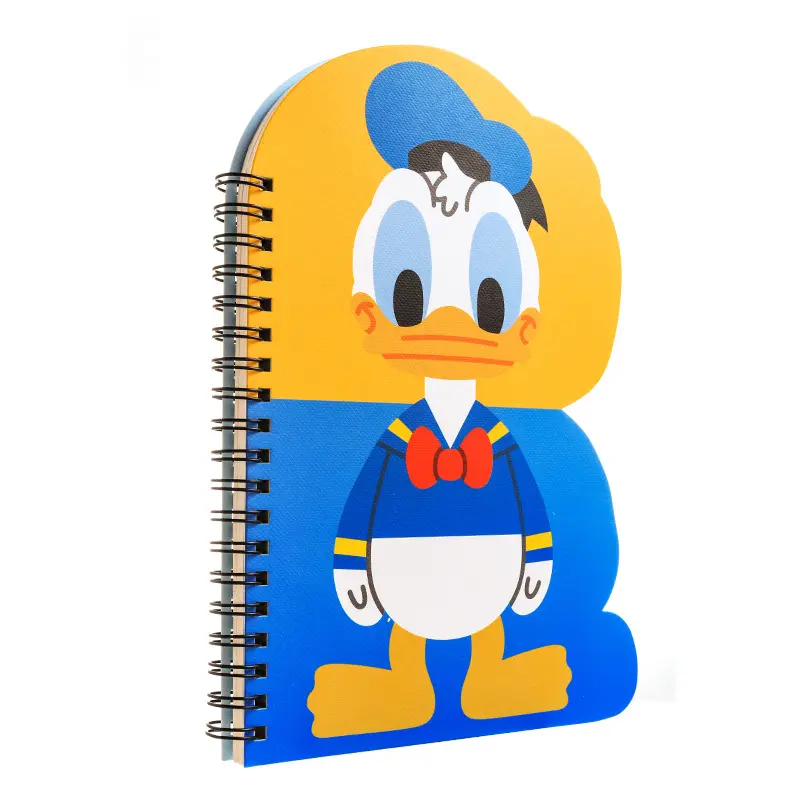 Disney mickey bobina em forma de caderno, escritório, estudo, notebook, criativo, super bonito, notebook