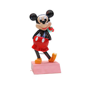 Natale mickey Mouse scultura in resina decorazioni scultura in resina mickey Mouse ornamenti eco-friendly scultura all'aperto - Product Image 5