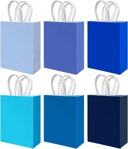 Nhà Máy Giá phân hủy sinh học kraft giấy goodie túi với xử lý biểu tượng tùy chỉnh màn hình in ấn kích thước nhỏ - Product Image 3