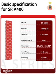 Sunsred OEM Odm 660nm 850nm Chống-Lão Hóa Đau-Cứu Trợ <span class=keywords><strong>LED</strong></span> Liệu Pháp Ánh Sáng Màu Đỏ Bảng Điều Chỉnh 1200W Nhà Sử Dụng Ánh Sáng Hồng Ngoại Vẻ Đẹp Thiết Bị - Product Image 3