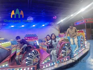 Manège Musical Thème Parc d'Attractions, Équipement Commercial de Divertissement Familial pour Fêtes Foraines et Salles de Fête, pour Utilisation Extérieure - Product Image 3