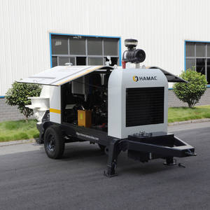 2025 Fabrik preis Mobile tragbare kleine Beton pumpe mit hoher Dichte Maschine Beton pumpe Pumpe - Product Image 4