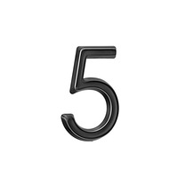 Numéro de maison 3D noir moderne flottant ABS plastique métal maison chambre adresse signe plaques hôtel porte extérieur numéros de maison