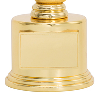 Vente en gros de haute qualité Souvenir cadeau métal musique Note de musique trophée JS41
