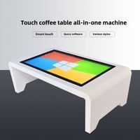 Terminal numérique interactif capacitif tout-en-un intelligent de 55 pouces, IP65, pour intérieur, avec animation, Windows 10