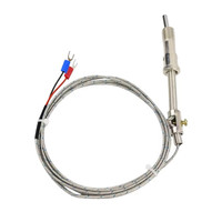 Factory Direct OEM/ODM K/J Type Thermocouple Temperature Controller Stainless Steel Probe Accurate Spring Pressure Instrument