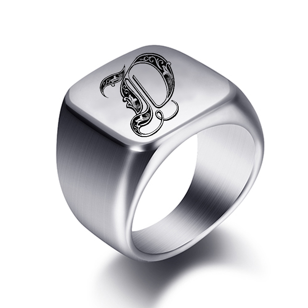 Bague Anneau En Acier Inoxydable Argenté 18mm – Unisexe Sans Marque