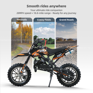 New 49CC Two-Stroke Kids All Terrain Pit Bike 30km Range Motorcycle <strong>Mini</strong> Dirt Bike - Product Image 5