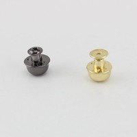 Rivets robustes et durables de 11 mm en alliage de zinc doré, goujons à vis pour la protection du fond des sacs à main et des porte-documents