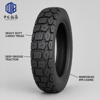 Pneu de moto robuste 4.60-17 A1188 6PR TT 315KG Charge maximale pour tricycle cargo Bajaj 3 roues